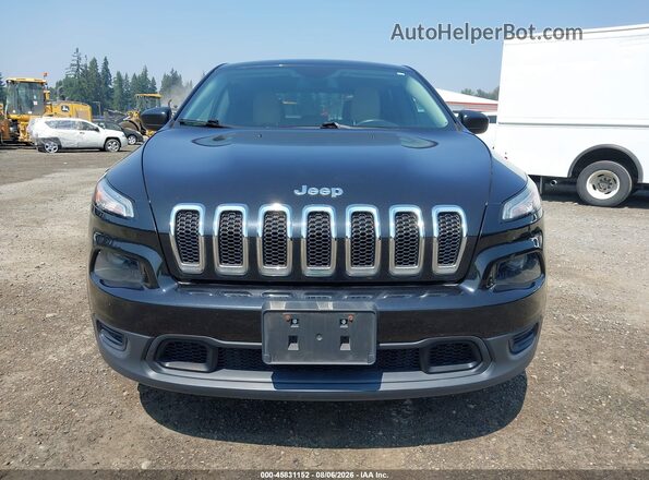 1C4PJMAB0GW353753 2016 JEEP CHEROKEE Черный Вид щитка приборов