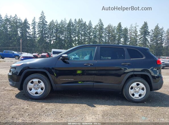 1C4PJMAB0GW353753 2016 JEEP CHEROKEE Черный Панорамный вид салона 360°