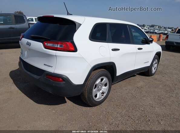 1C4PJMAB0HD225056 2017 JEEP CHEROKEE White Задня права чверть