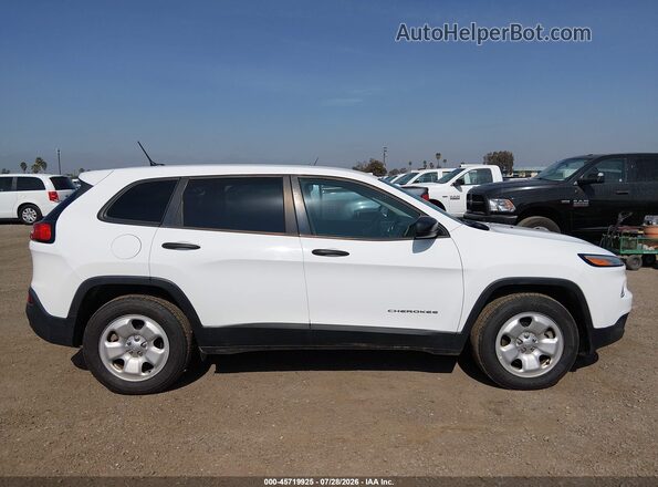 1C4PJMAB0HD225056 2017 JEEP CHEROKEE White Вид задньої частини салону