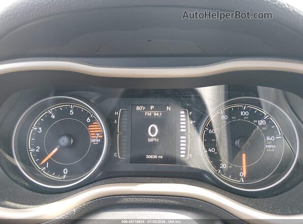 1C4PJMAB0HD225056 2017 JEEP CHEROKEE White Вид задніх сидінь
