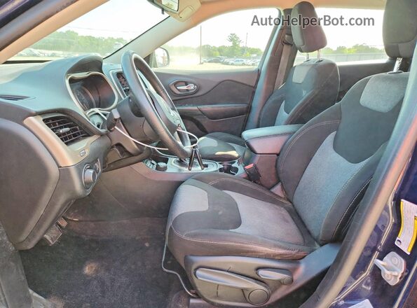 1C4PJMAB1GW117712 2016 JEEP CHEROKEE Синий Вид салона спереди