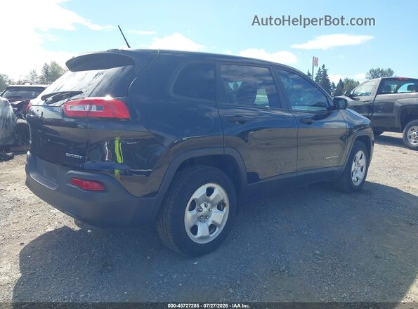 1C4PJMAB1GW353759 2016 JEEP CHEROKEE Black Հետևի աջ