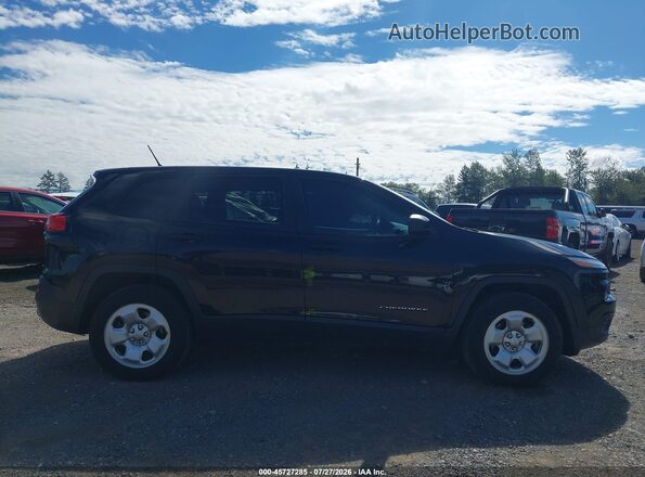 1C4PJMAB1GW353759 2016 JEEP CHEROKEE Black Սալոնի հետևի տեսք