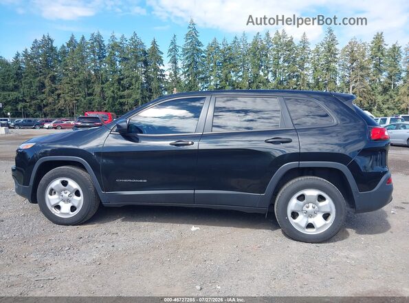 1C4PJMAB1GW353759 2016 JEEP CHEROKEE Black Սալոնի 360 աստիճան տեսք