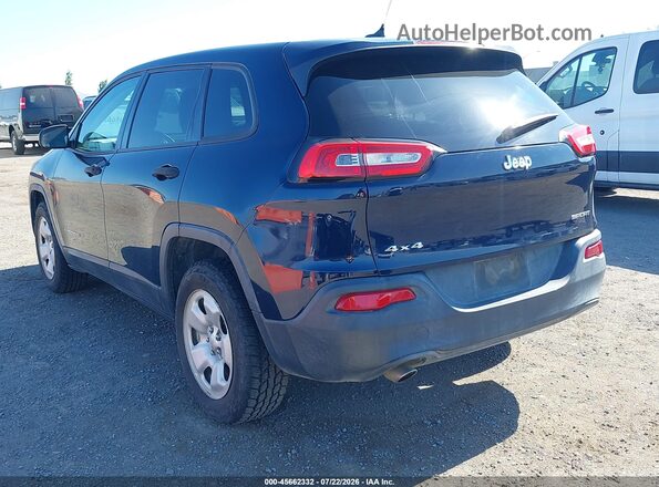 1C4PJMAB2GW339689 2016 JEEP CHEROKEE Blue Հետևի ձախ