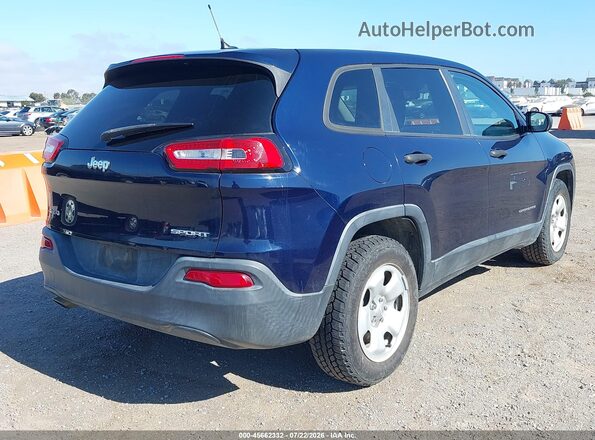 1C4PJMAB2GW339689 2016 JEEP CHEROKEE Blue Հետևի աջ