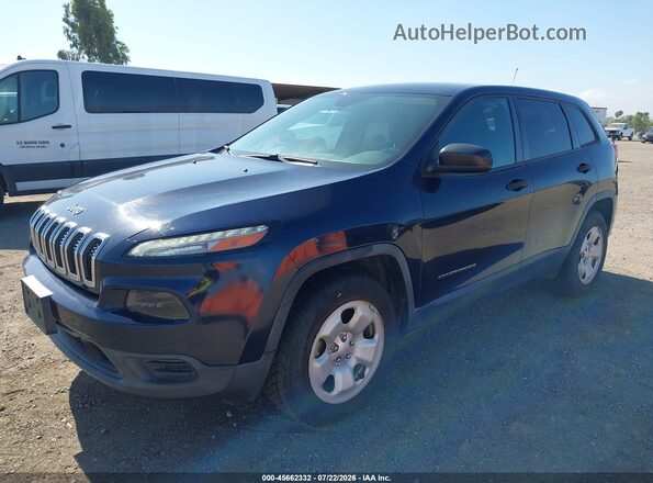 1C4PJMAB2GW339689 2016 JEEP CHEROKEE Blue Դիմացի տեսք