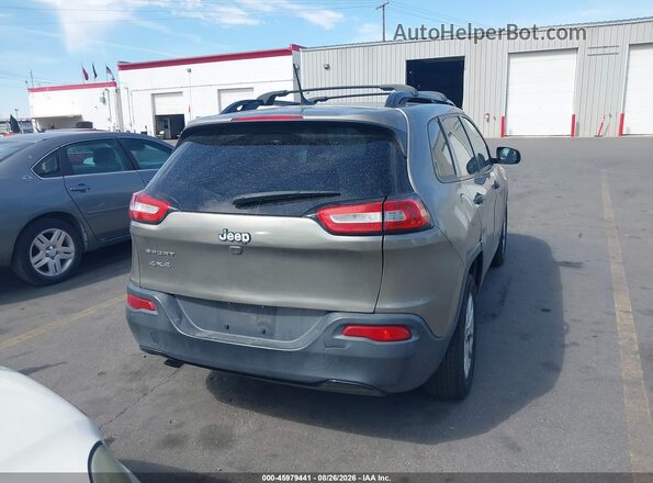 1C4PJMAB2HW656860 2017 JEEP CHEROKEE Brown 