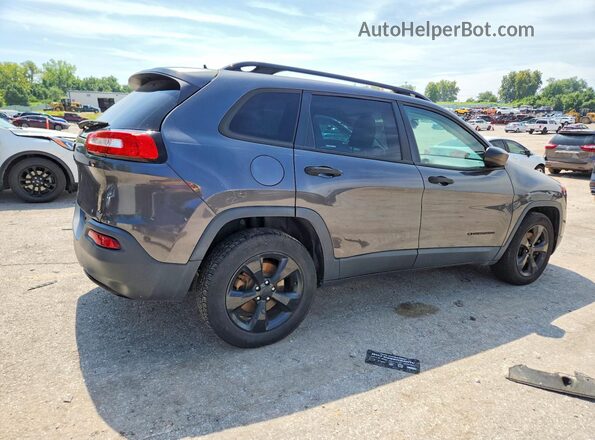 1C4PJMAB3GW301243 2016 JEEP CHEROKEE Charcoal Задня права чверть