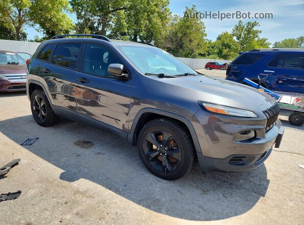 1C4PJMAB3GW301243 2016 JEEP CHEROKEE Charcoal Вид спереду