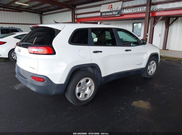 1C4PJMAB3GW313974 2016 JEEP CHEROKEE White Задня права чверть