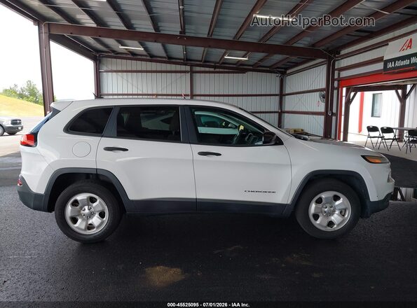 1C4PJMAB3GW313974 2016 JEEP CHEROKEE White 