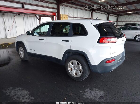 1C4PJMAB3GW313974 2016 JEEP CHEROKEE White Задня ліва чверть