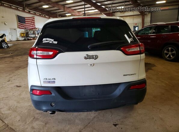 1C4PJMAB3GW357084 2016 JEEP CHEROKEE White Vista trasera