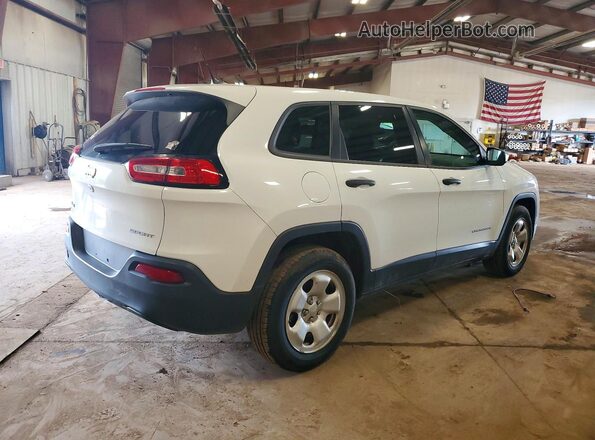 1C4PJMAB3GW357084 2016 JEEP CHEROKEE White Trasero derecho