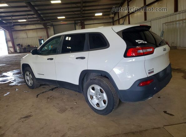 1C4PJMAB3GW357084 2016 JEEP CHEROKEE White Trasero izquierdo