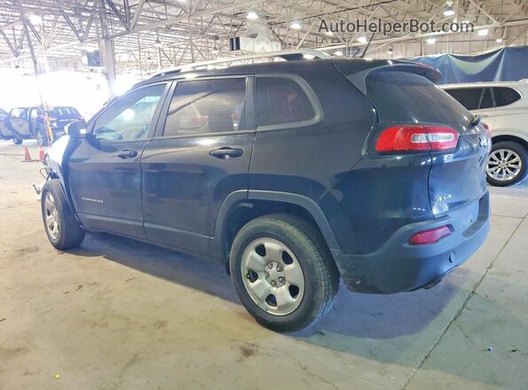 1C4PJMAB3HW557884 2017 JEEP CHEROKEE Черный Задняя левая четверть