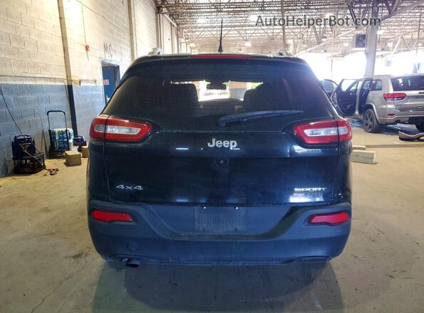 1C4PJMAB3HW557884 2017 JEEP CHEROKEE Черный Вид сзади