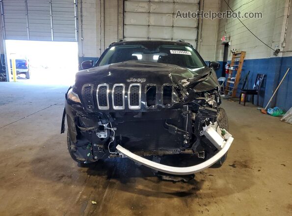 1C4PJMAB3HW557884 2017 JEEP CHEROKEE Черный Вид спереди