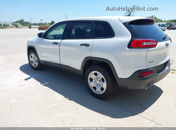 1C4PJMAB3HW581828 2017 JEEP CHEROKEE White Trasero izquierdo