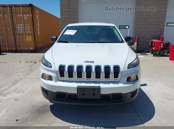 1C4PJMAB3HW581828 2017 JEEP CHEROKEE White Vista del cuadro de instrumentos