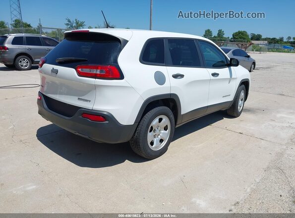 1C4PJMAB3HW581828 2017 JEEP CHEROKEE White Trasero derecho