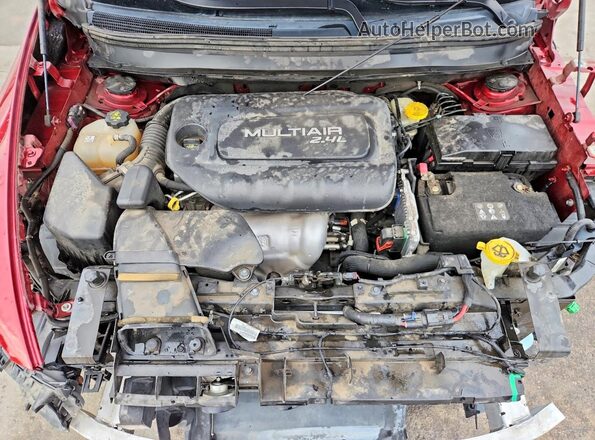 1C4PJMAB4GW191254 2016 JEEP CHEROKEE Maroon Widok komory silnika