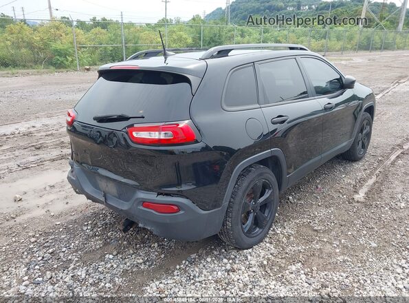 1C4PJMAB4HW628686 2017 JEEP CHEROKEE Black Tył prawy