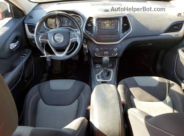 1C4PJMAB5GW284445 2016 JEEP CHEROKEE Red Widok deski rozdzielczej