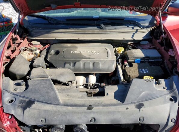 1C4PJMAB5GW284445 2016 JEEP CHEROKEE Red Widok komory silnika