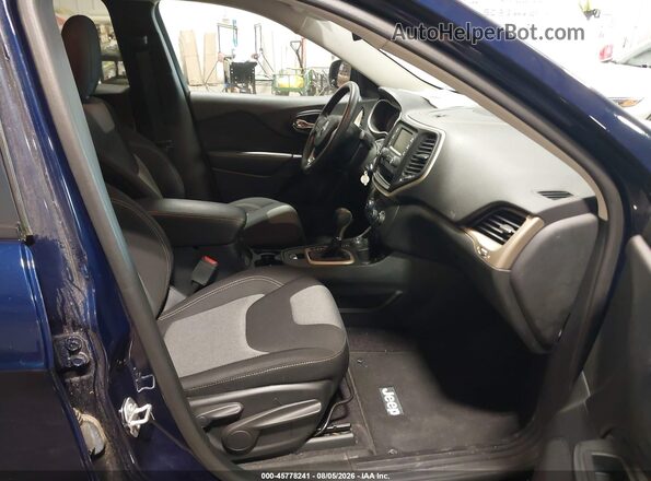 1C4PJMAB5GW313863 2016 JEEP CHEROKEE Dark Blue Vista interior delantera