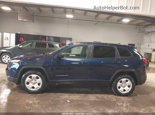 1C4PJMAB5GW313863 2016 JEEP CHEROKEE Dark Blue 