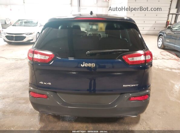 1C4PJMAB5GW313863 2016 JEEP CHEROKEE Dark Blue 