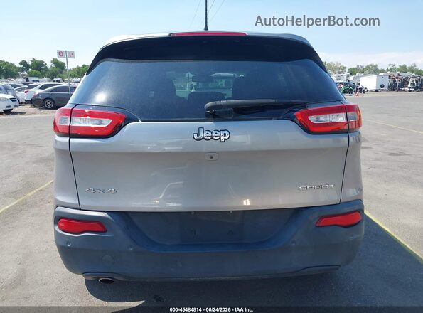 1C4PJMAB5HW664225 2017 JEEP CHEROKEE Серебряный 
