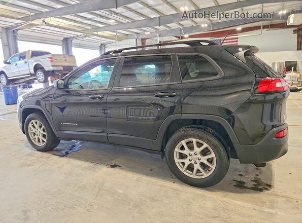 1C4PJMAB6GW191207 2016 JEEP CHEROKEE Black Հետևի ձախ