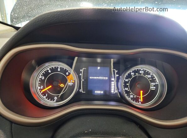 1C4PJMAB6GW191207 2016 JEEP CHEROKEE Black Սարքավորումների վահանակի տեսք