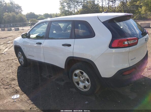 1C4PJMAB7GW109355 2016 JEEP CHEROKEE White Rear left