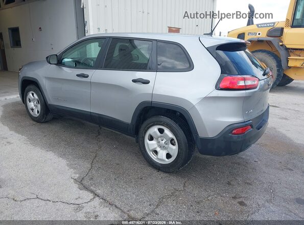 1C4PJMAB7GW313864 2016 JEEP CHEROKEE Бежевый Задняя левая четверть