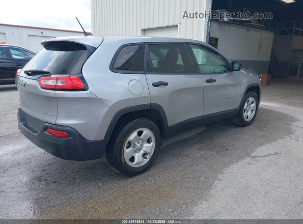 1C4PJMAB7GW313864 2016 JEEP CHEROKEE Бежевый Задняя правая четверть