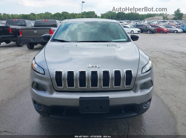 1C4PJMAB7GW313864 2016 JEEP CHEROKEE Бежевый Панорамный вид салона 360°