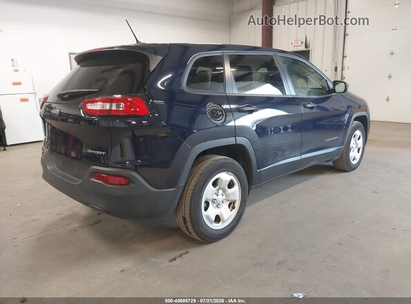 1C4PJMAB7GW337372 2016 JEEP CHEROKEE Blue Tył prawy