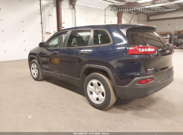 1C4PJMAB7GW337372 2016 JEEP CHEROKEE Blue Tył lewy