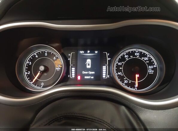 1C4PJMAB7GW337372 2016 JEEP CHEROKEE Blue Widok tylnych siedzeń