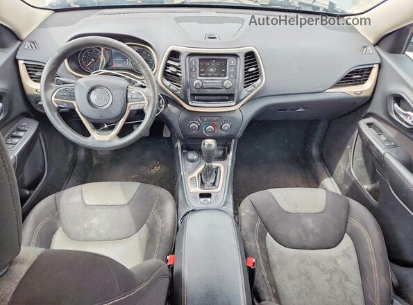 1C4PJMAB8GW120736 2016 JEEP CHEROKEE Silver წინა პანელის ხედი