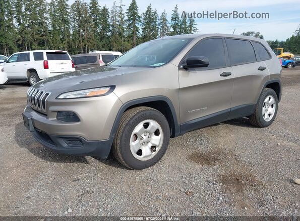 1C4PJMAB8GW289168 2016 JEEP CHEROKEE Green Przód lewy
