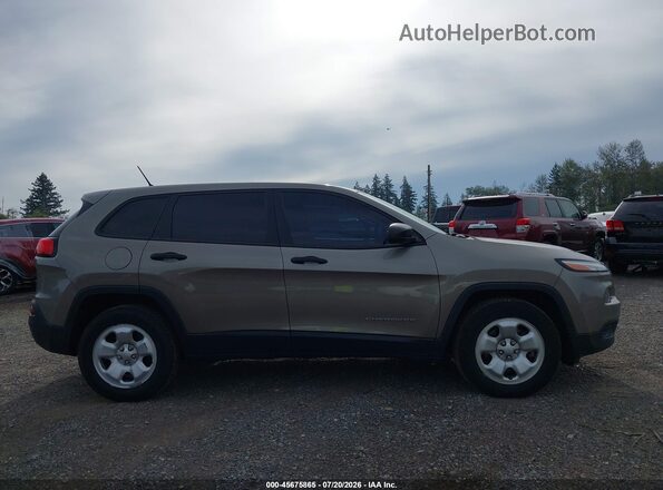 1C4PJMAB8GW289168 2016 JEEP CHEROKEE Green Widok wnętrza z tyłu
