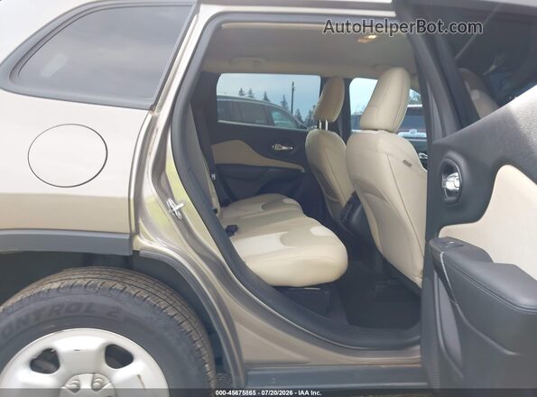 1C4PJMAB8GW289168 2016 JEEP CHEROKEE Green Widok naklejki z numerem VIN