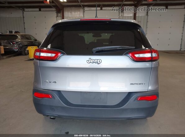 1C4PJMAB8GW343486 2016 JEEP CHEROKEE Серебряный 
