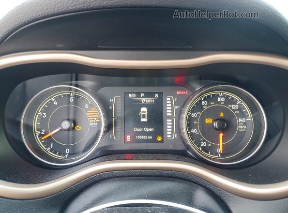 1C4PJMAB8HW551000 2017 JEEP CHEROKEE Black Սարքավորումների վահանակի տեսք